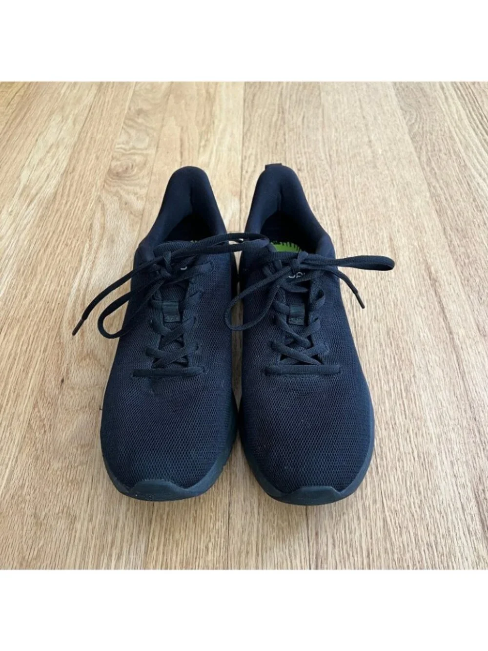Kuru Flex Via Lightweight Knit Sneakers Black Men's Size 8.5 Medium